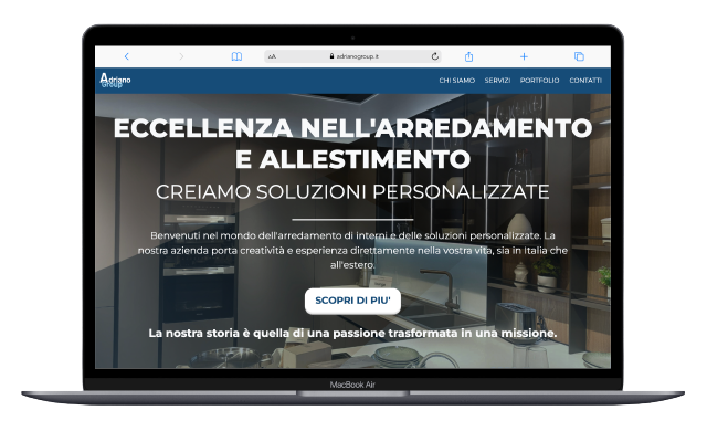 Adriano Group Website