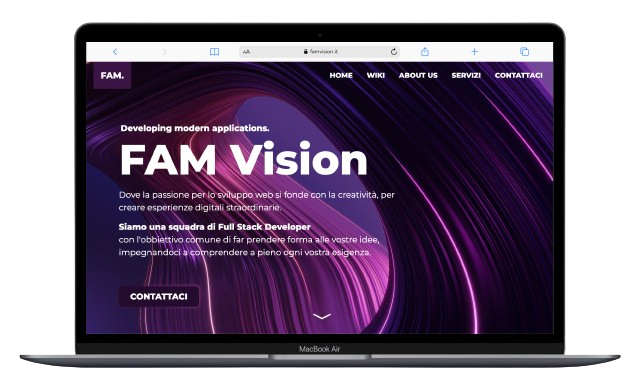 FAM Vision Website