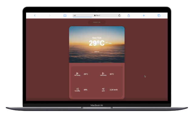 Weather Angular App